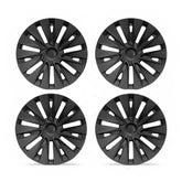 19‘’ Bladed Wheel Covers Matt Black For Model Y - TESDADDY